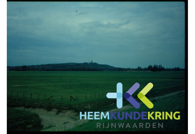 Spijk Zicht op Eltenberg vanaf Spijksdijk Coll. G.B.Janssen
